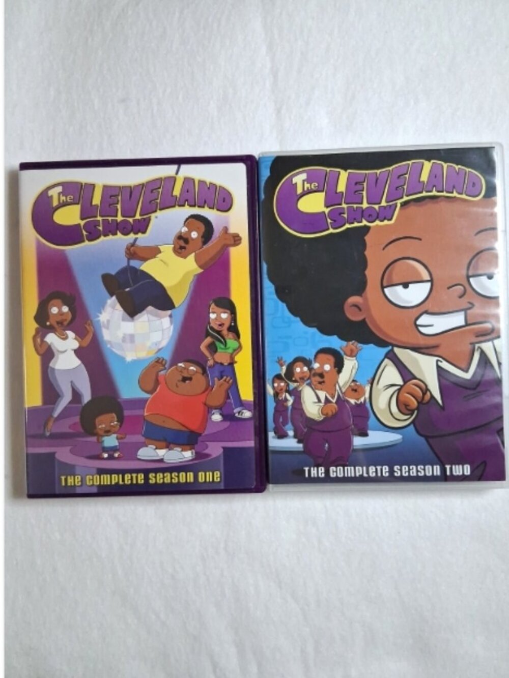 The Cleveland Show Complete Seasons 1 & 2 DVD Sets Family Guy Adult Animation